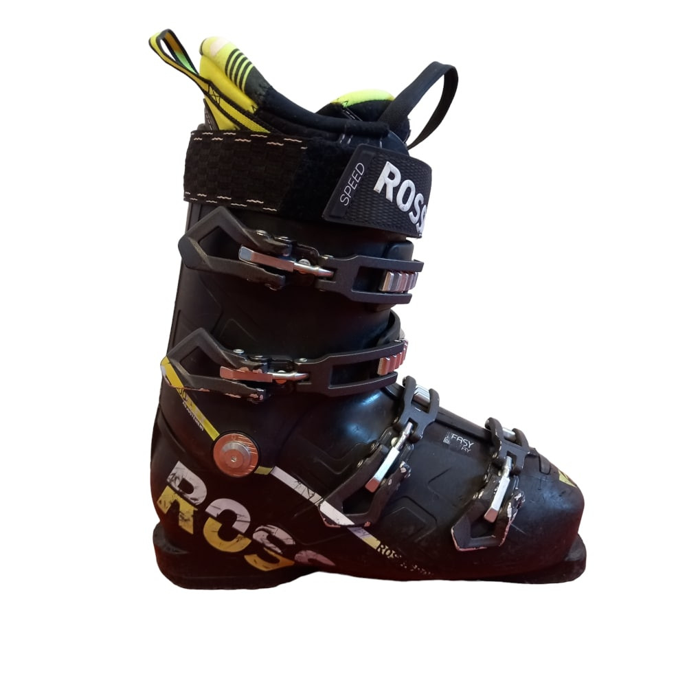 SKISCHUHE SPEED 100 BLACK/YELLOW GEBRAUCHT