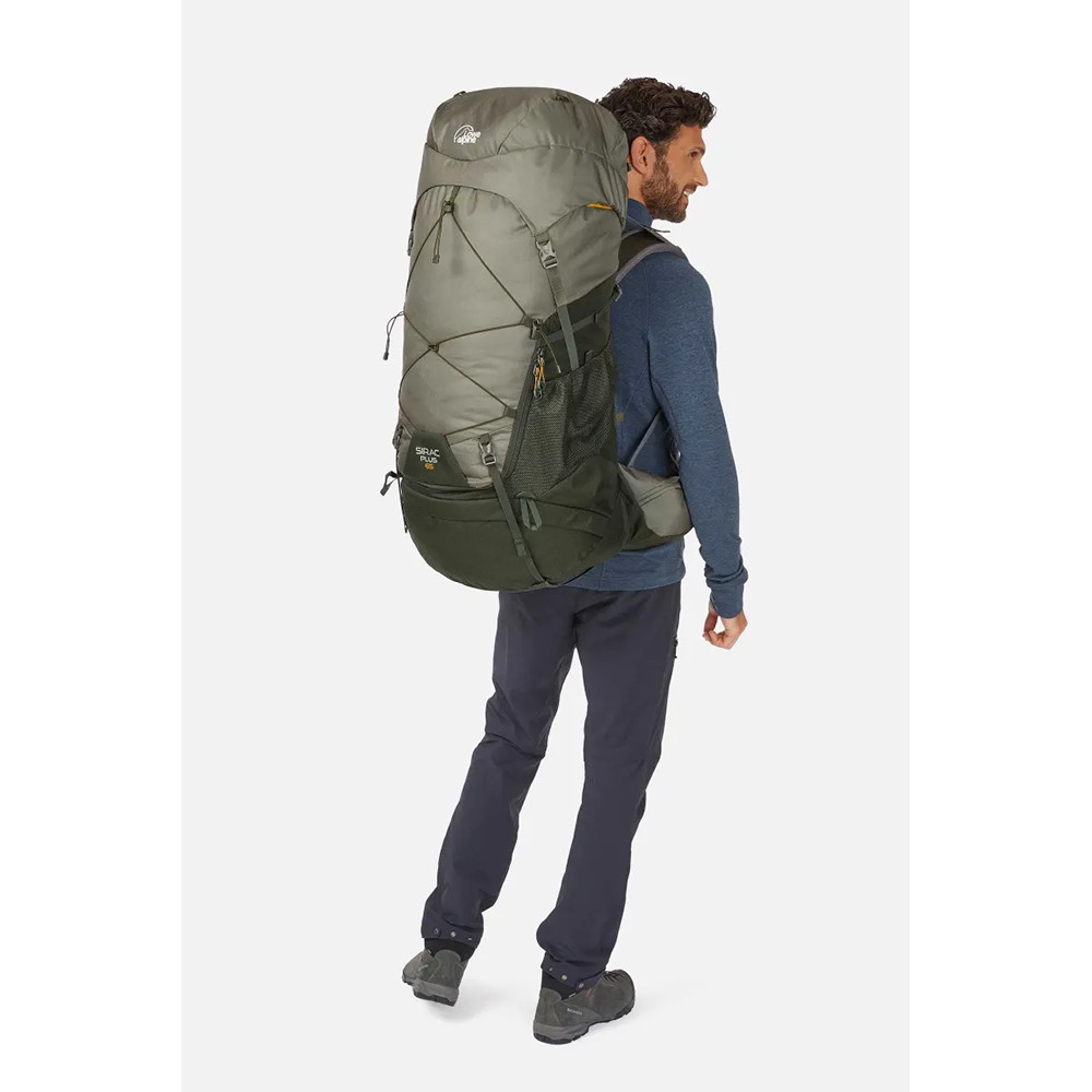 BACKPACK SIRAC PLUS 65 LIGHT KHAKI/ARMY