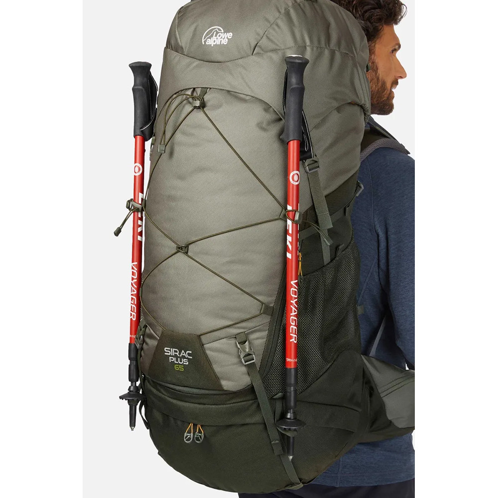 BACKPACK SIRAC PLUS 65 LIGHT KHAKI/ARMY