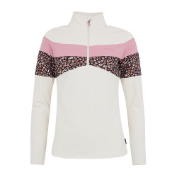 PULLOVER PRTABANO 1/4 ZIP TOP KITOFFWHITE