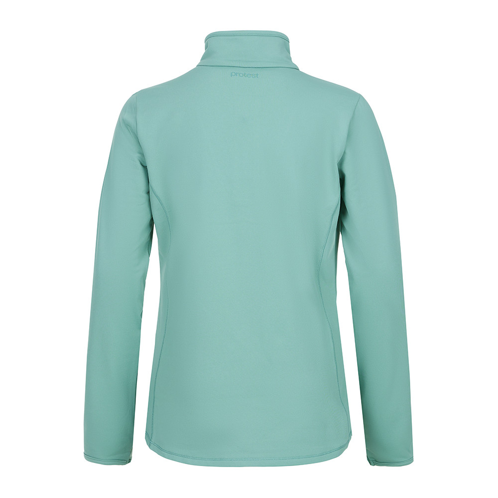 SUETER FABRIZOY JR 1/4 ZIP TOP CROCODILE GREEN