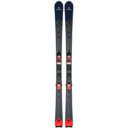 SKI SPEED 563 + NX 12 K GW B80 BLK HOT RED