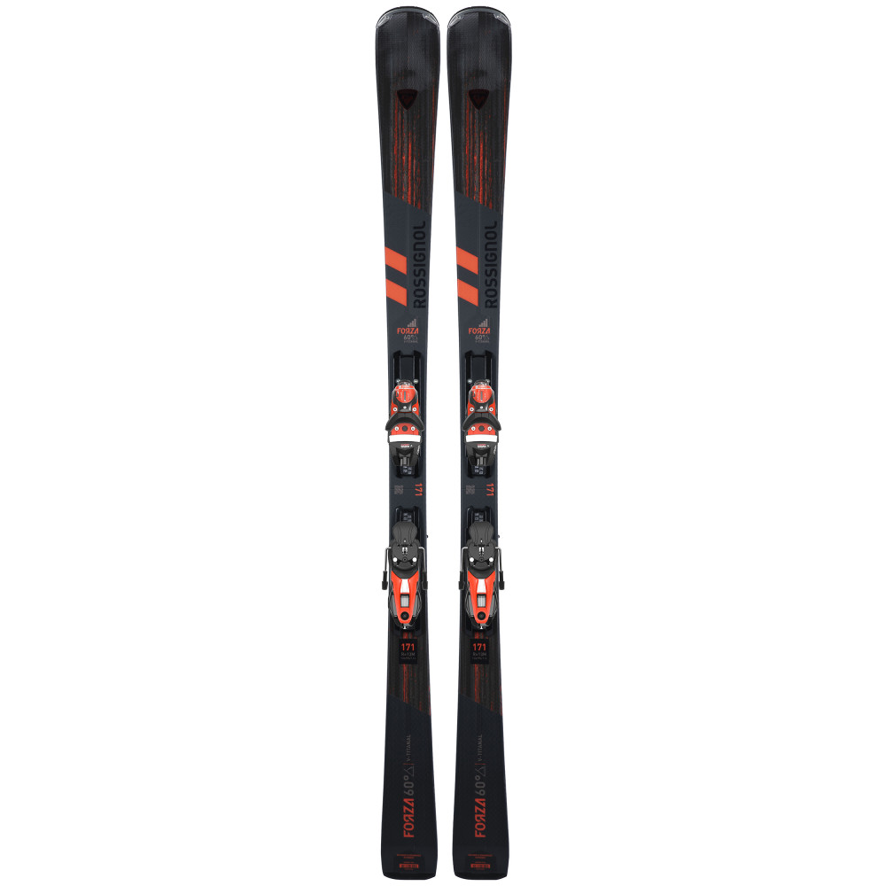 SKI FORZA 60° V-TI KONECT + NX 12 K GW B80 BLK HOT RED