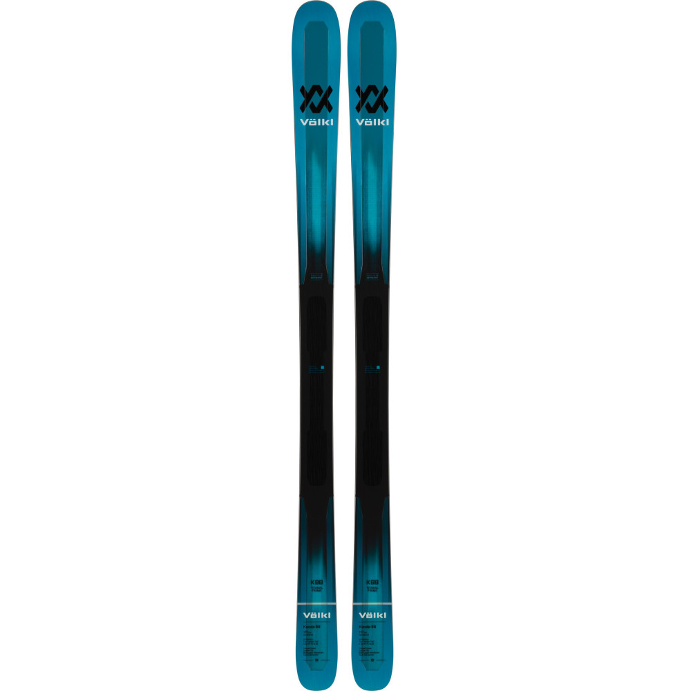 ESQUÍ KENDO 88 + FIJACIONES SALOMON MTN PURE BLACK/BLUE W LEASH 