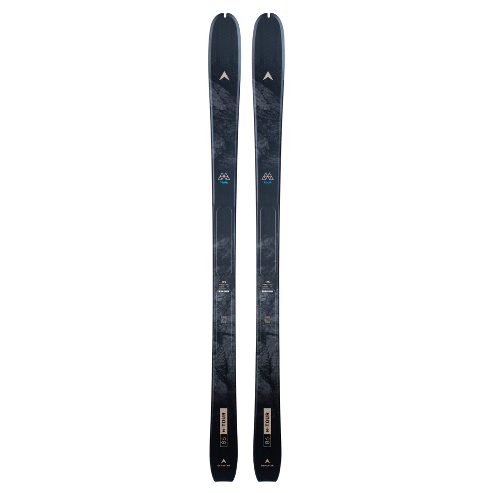 SCI M-TOUR 86 + ATTACCHI DA SCI ALPINISMO MARKER ALPINIST 10 BLACK/TITANIUM 