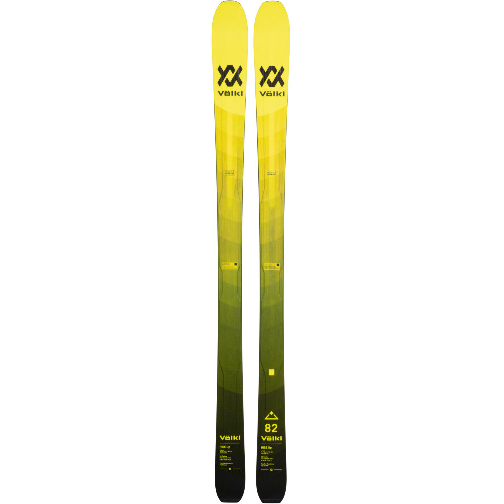 SKI RISE UP 82 + BINDUNGEN MARKER ALPINIST 9 BLACK/TURQUOISE