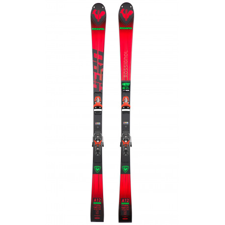 SKI HERO FIS SL FAC 165 R22 + PX 18 WC ROCKERACE HOT RED