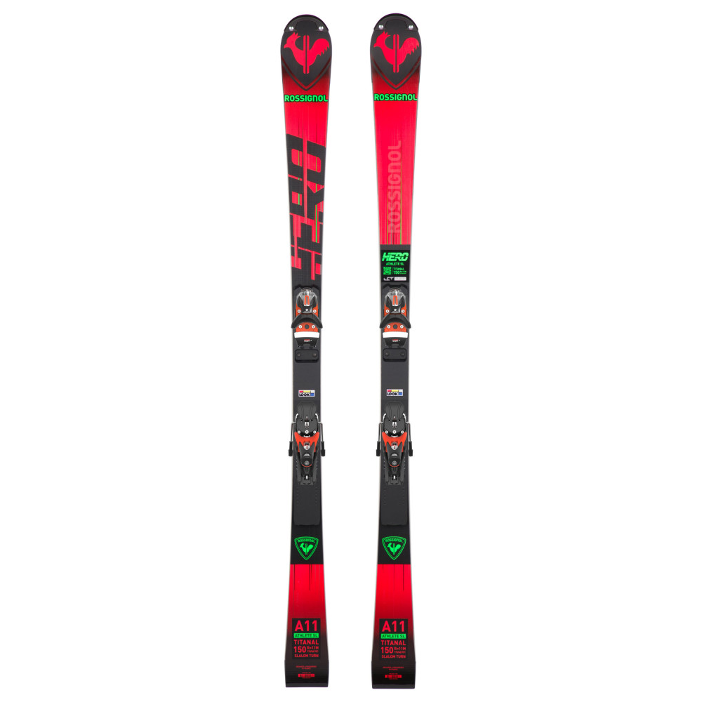 SKI HERO ATHLETE SL 150 R22 + SPX 12 ROCKERACE GW HOT RED