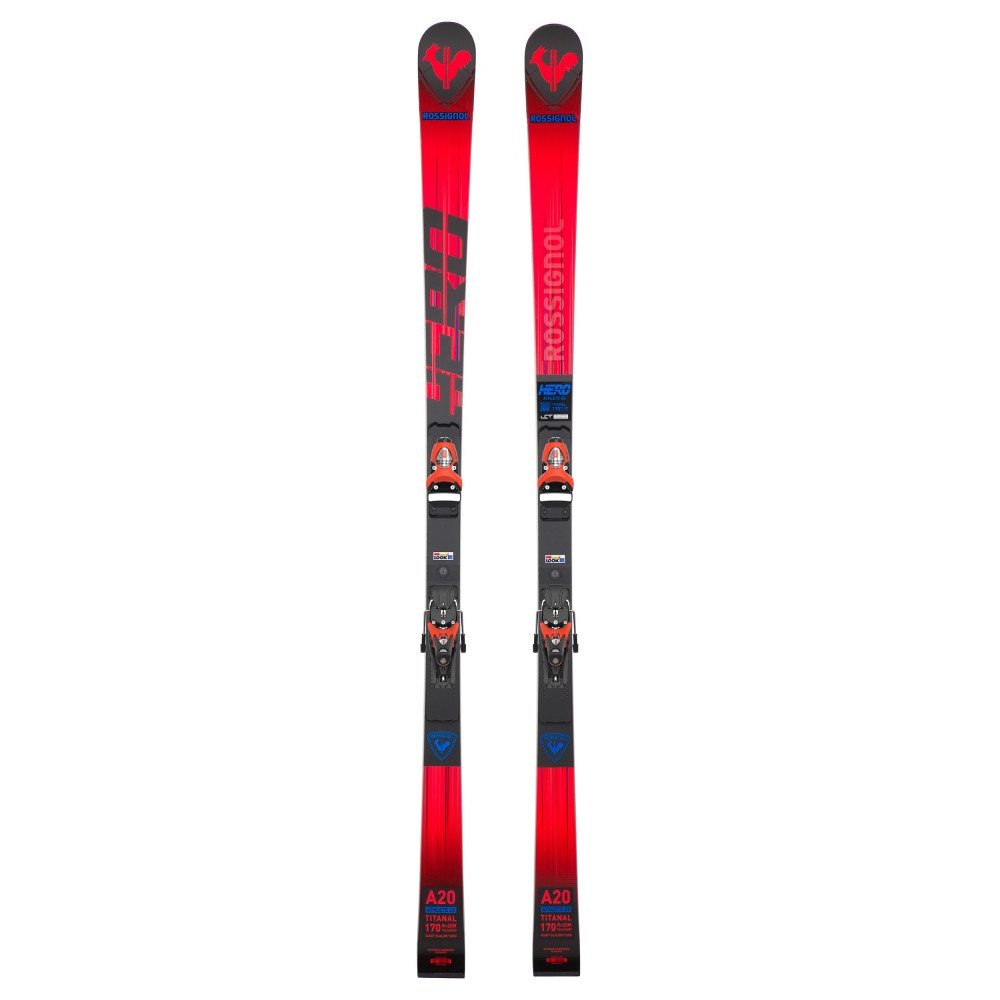 SCI HERO ATHLETE GS 170-185 R22 + SPX 15 ROCKERACE HOT RED