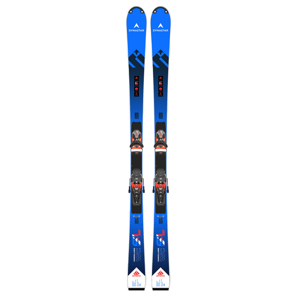 SKI SPEED WC FIS SL FAC 165 + SPX 12 ROCKERACE GW HOT RED