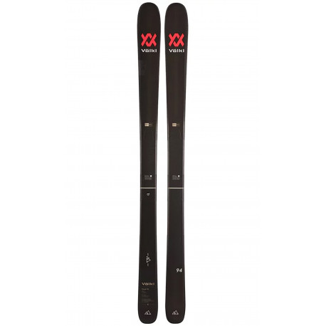 SKI BLAZE 94 + MARKER DUKE PT 12 100MM BLACK/RED