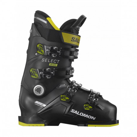 BOTAS DE ESQUÍ SELECT 80 WIDE BLACK ACID GREEN