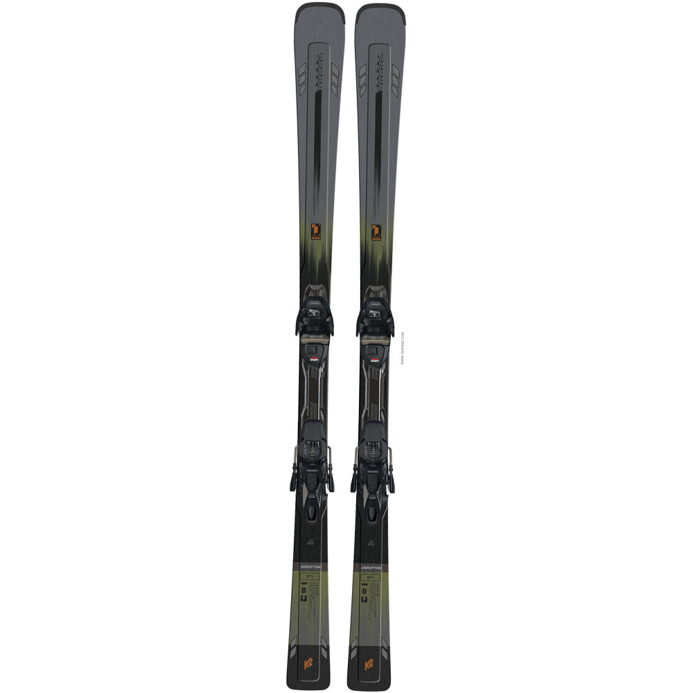 SKI DISRUPTION STI QUIKCLIK HP + MXC 12 TCx LIGHT QUIKCLIK BLACK