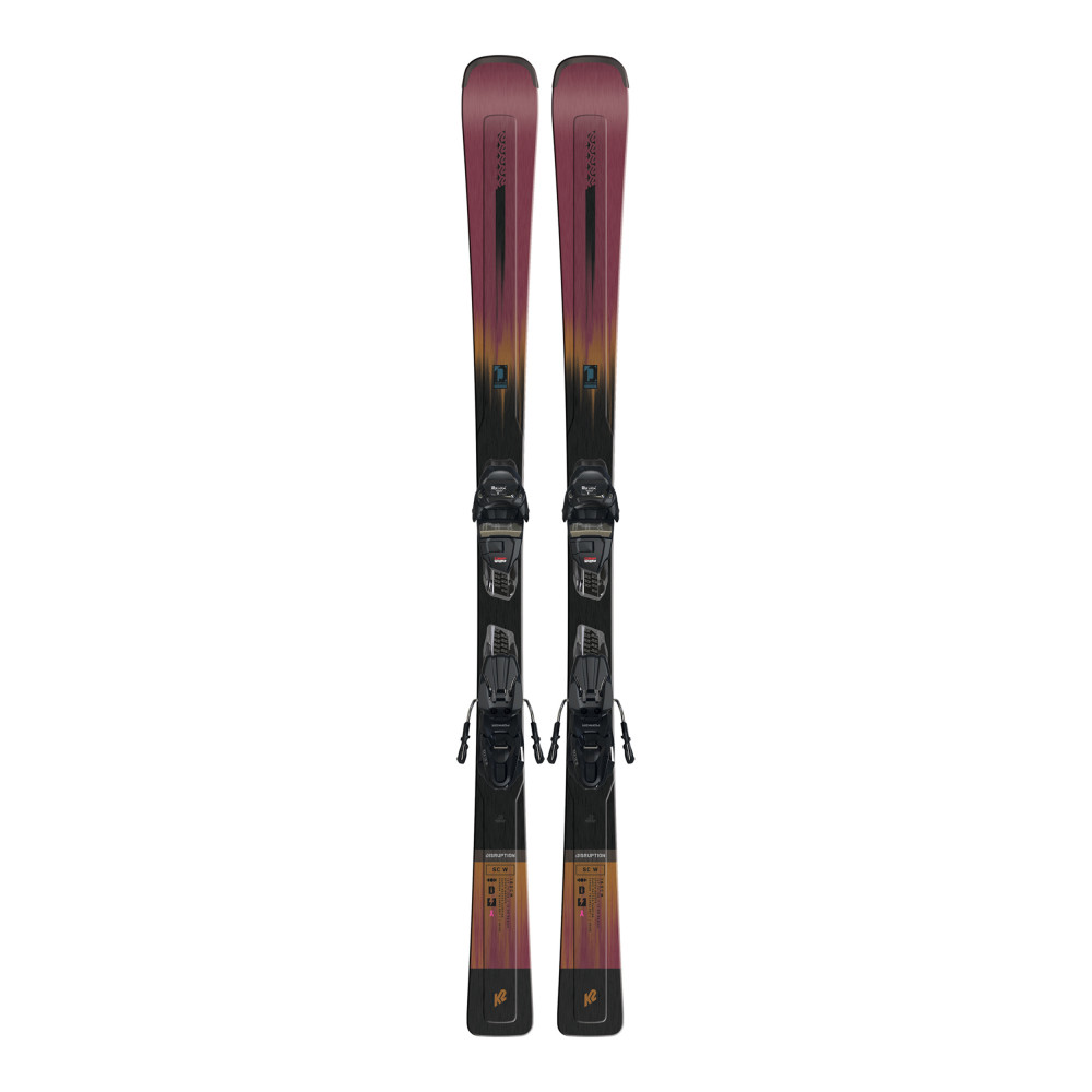 SKI DISRUPTION SC W + ER3 10 COMPACT QUIKCLIK BLACK -ANTRACITE SET