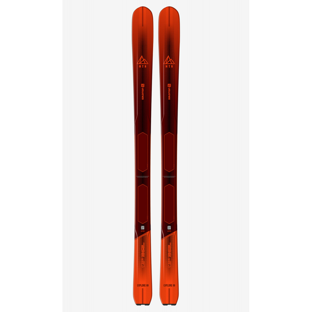 SKI MTN EXPLORE 88 + FIXATIONS MARKER ALPINIST 12 BLACK/TITANIUM 