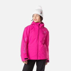 Veste ski enfant Rossignol Ski Jacket Enfant pink fuschia