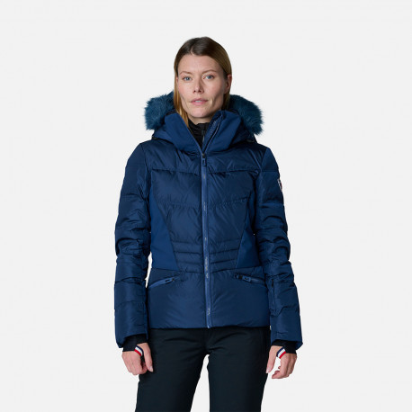 SKIJACKETS W RUBY MERINO DOWN JKT DARK NAVY