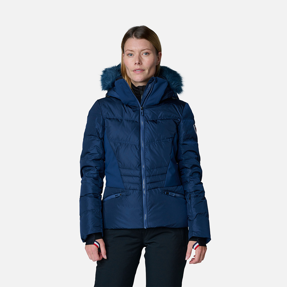 VESTE DE SKI W RUBY MERINO DOWN JKT DARK NAVY