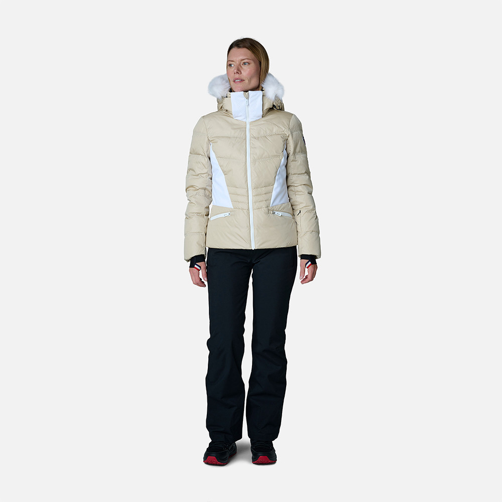 VESTE DE SKI W RUBY MERINO DOWN JKT FOG