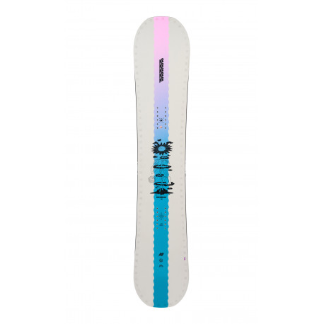 SNOWBOARD DREAMSICLE + FIXATIONS ROSSIGNOL DIVA  - Taille: S/M