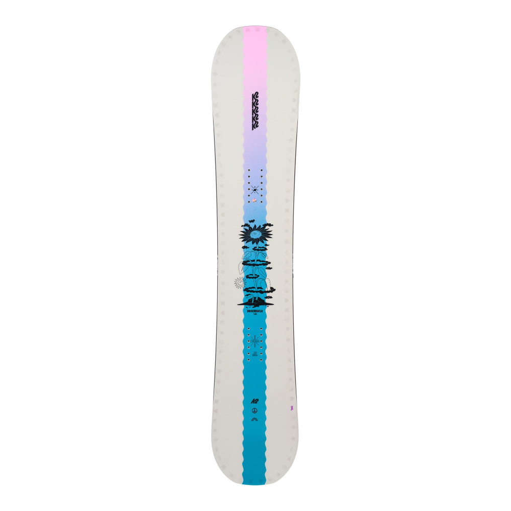 SNOWBOARD DREAMSICLE + ATTACCHI ROSSIGNOL DIVA 