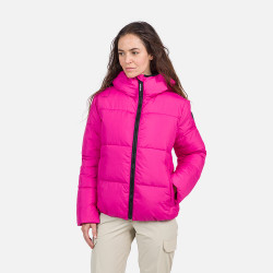 VESTE DE SKI W PUFFY HOOD JKT ORCHID PINK