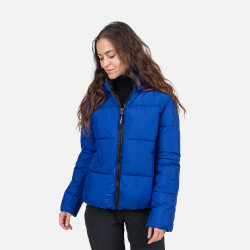 SKI JACKEN W PUFFY HOOD JKT NEBULA BLUE