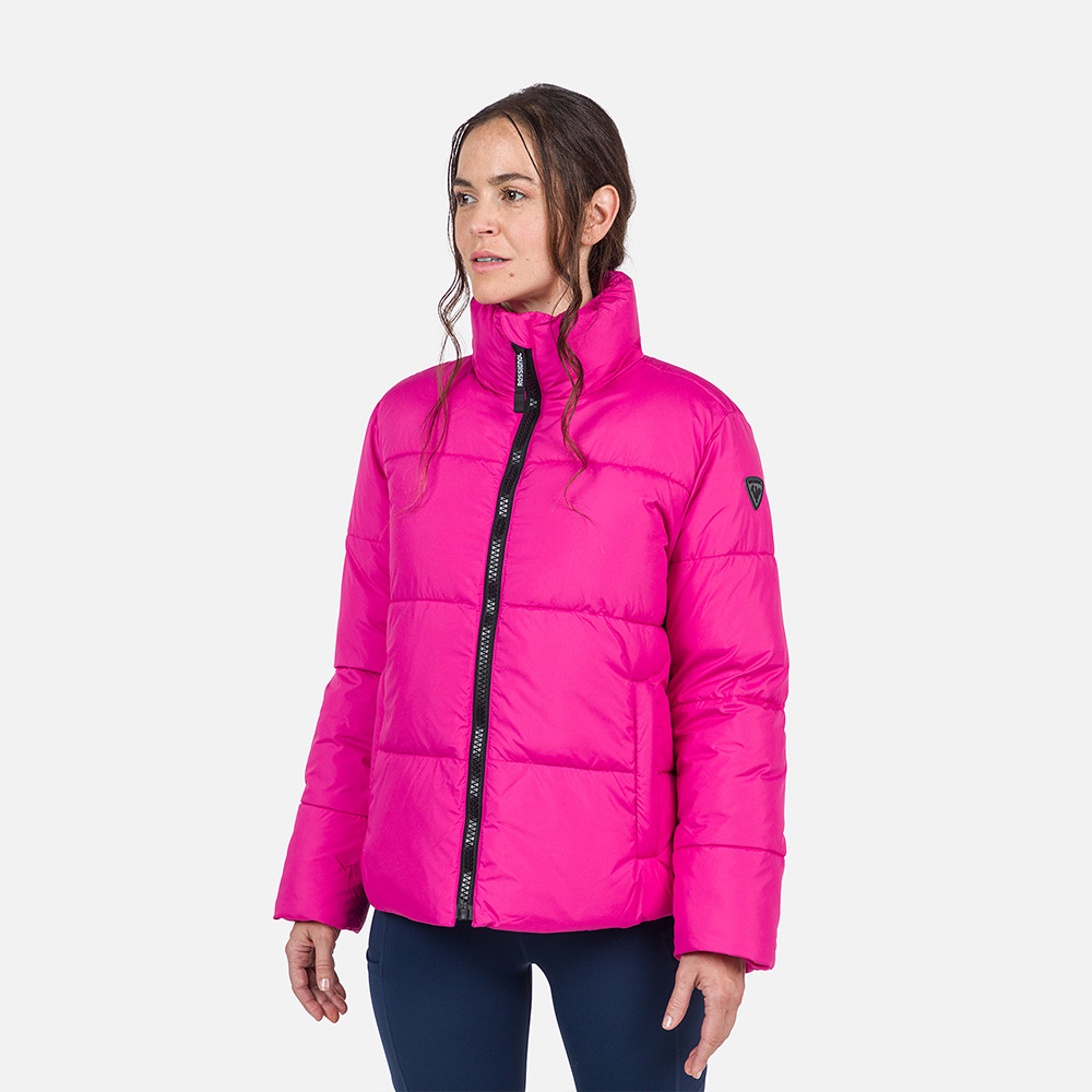 SKIJACKETS W SHORT PUFFY JKT  ORCHID PINK