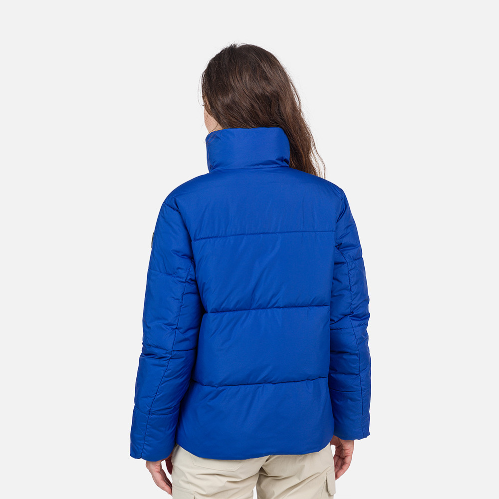 CHAQUETAS ESQUI W SHORT PUFFY JKT NEBULA BLUE