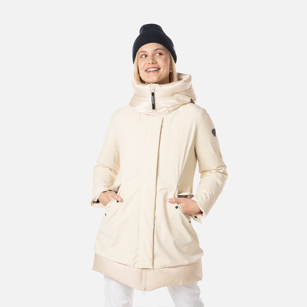 SKIJACKETS W STRETCH FLAT PARKA FOG
