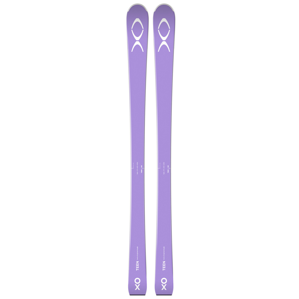 ESQUÍ XO TEEN LILA WHITE + FIJACIONES DE ESQUÍ ROSSIGNOL NX JR 7 B93 BLACK