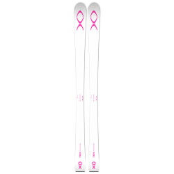 ESQUÍ XO TEEN WHITE PINK + FIJACIONES DE ESQUÍ ROSSIGNOL NX JR 7 B93 BLACK