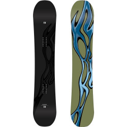 SNOWBOARD GATEWAY + FIXATIONS K2 INDY BLACK - Taille: L (40.5-46)