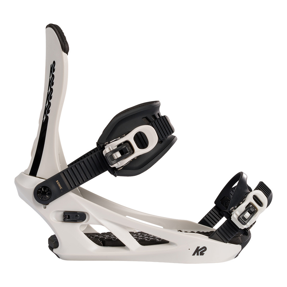 SNOWBOARD SAWBLADE + FIXATIONS K2 SONIC OFF WHITE  - Taille: XL (44.5-50)