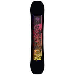 SNOWBOARD SAWBLADE + FIXATIONS K2 INDY BLACK - Taille: XL (44.5-50)