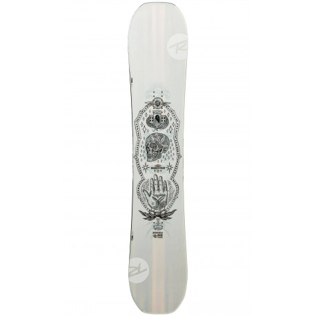SNOWBOARD JUGGERNAUT + FIXATIONS K2 SONIC OFF WHITE - Taille: L (40.5-46)