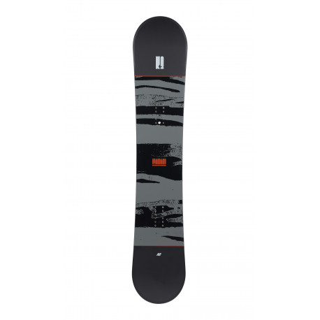 SNOWBOARD STANDARD + FIXATIONS K2 INDY BLACK  - Taille: XL (44.5-50)