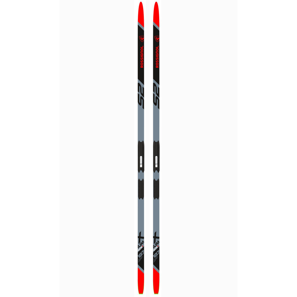 SKI X-IUM SKATING WCS S2-SOFT + FIXATIONS ROSSIGNOL RACE SKATE BLACK