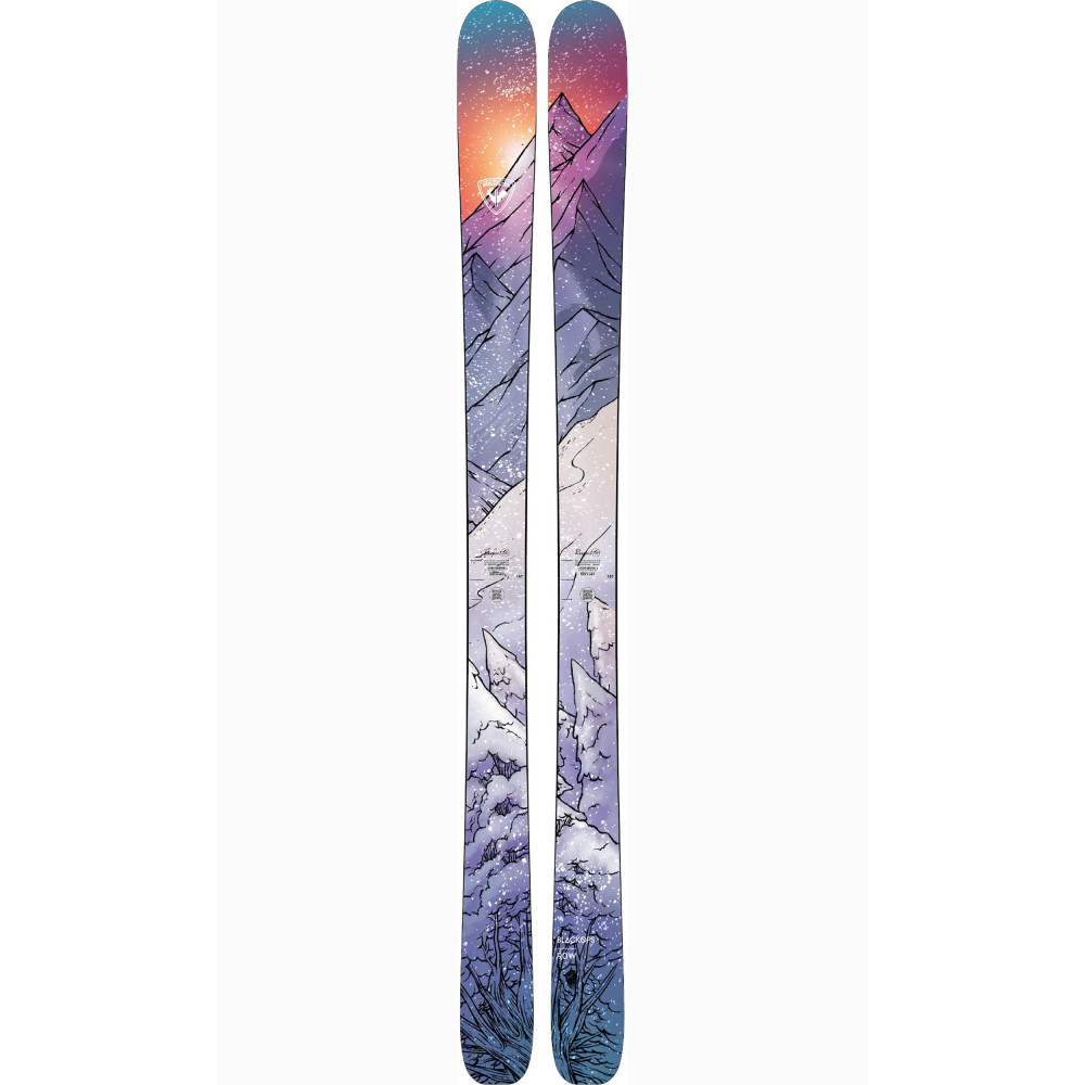 SCI BLACKOPS W 92 + ATTACCHI ROSSIGNOL NX 10 GW B93 BLACK 