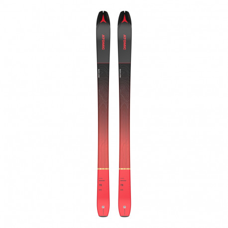 ESQUÍ BACKLAND 78 BLACK/RED + FIJACIONES MARKER ALPINIST 9 BLACK/TURQUOISE