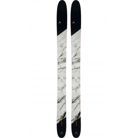 SKI M-FREE 118 F-TEAM + SKIBINDUNGEN LOOK SPX 12 DUAL B120 CONCRETE/YELLOW