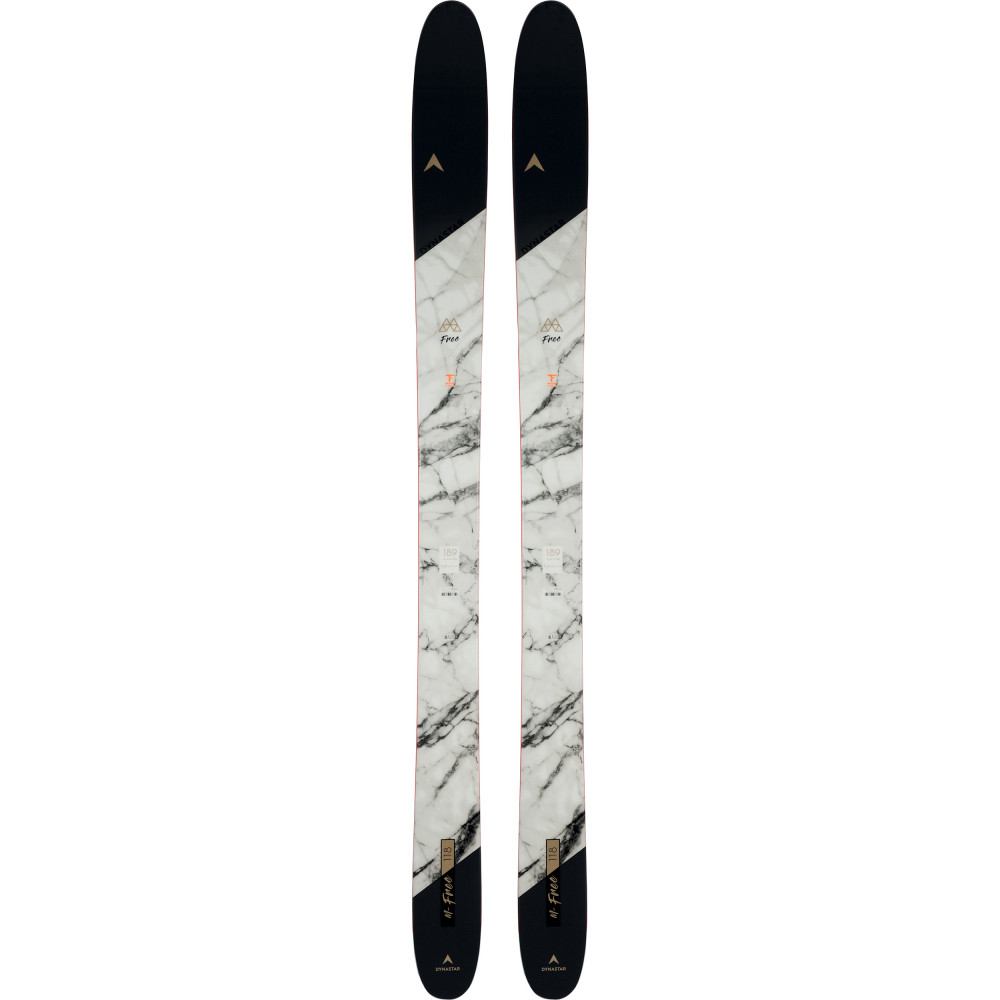 SKI M-FREE 118 F-TEAM + SKIBINDUNGEN LOOK SPX 12 DUAL B120 CONCRETE/YELLOW