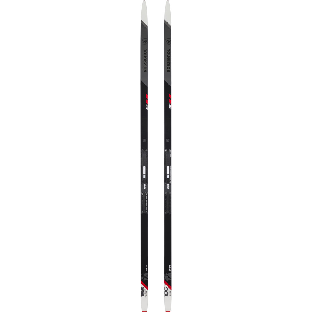 SKI DELTA SPORT SKATING + FIXATIONS ROSSIGNOL RACE SKATE BLACK