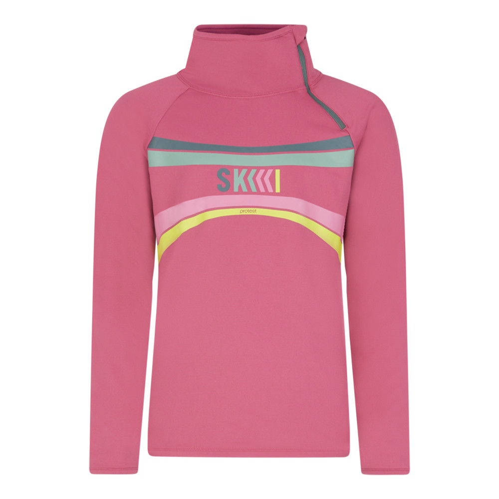 PULL PRTTUTTI JR 1/4 ZIP ACTIVE TOP ROSE DUST