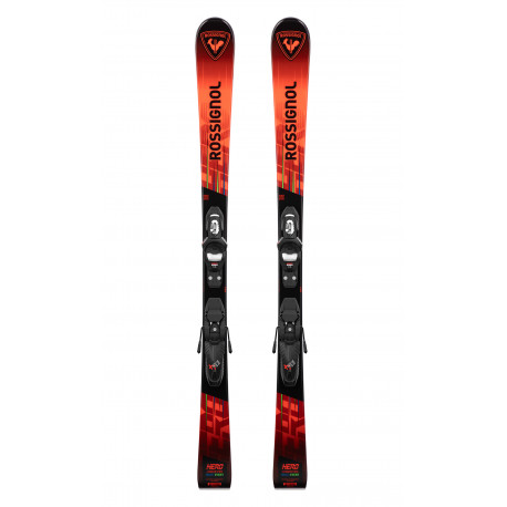 SKI HERO JR MULTI-EVENT + BINDINGS KID 4 GW B76 WHITE