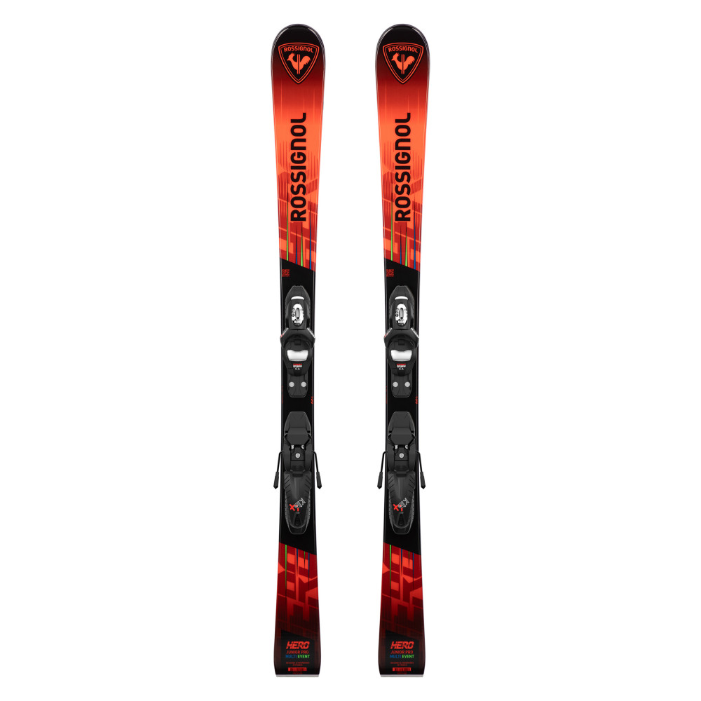 SKI HERO JR MULTI-EVENT + BINDINGS KID 4 GW B76 WHITE