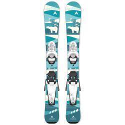 SKI MY FIRST SKI PRE-DRILLED + TEAM 4 GW B76 WHITE