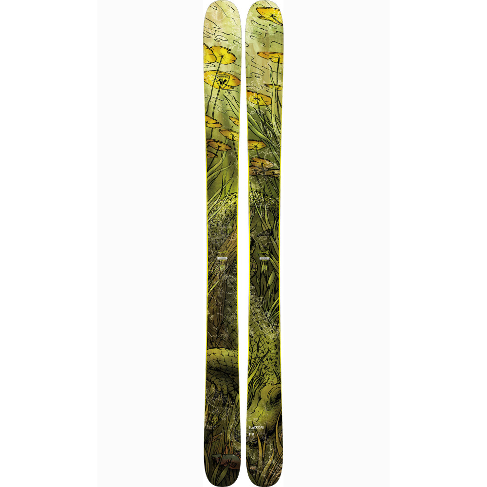 SKI BLACKOPS 118 + BINDINGS LOOK SPX 12 DUAL B120 CONCRETE/YELLOW