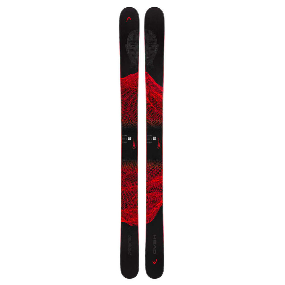 SKI OBLIVION 116 BK/RD + BINDINGS ROSSIGNOL SPX 12 GW B120 GREY/ORGANIC