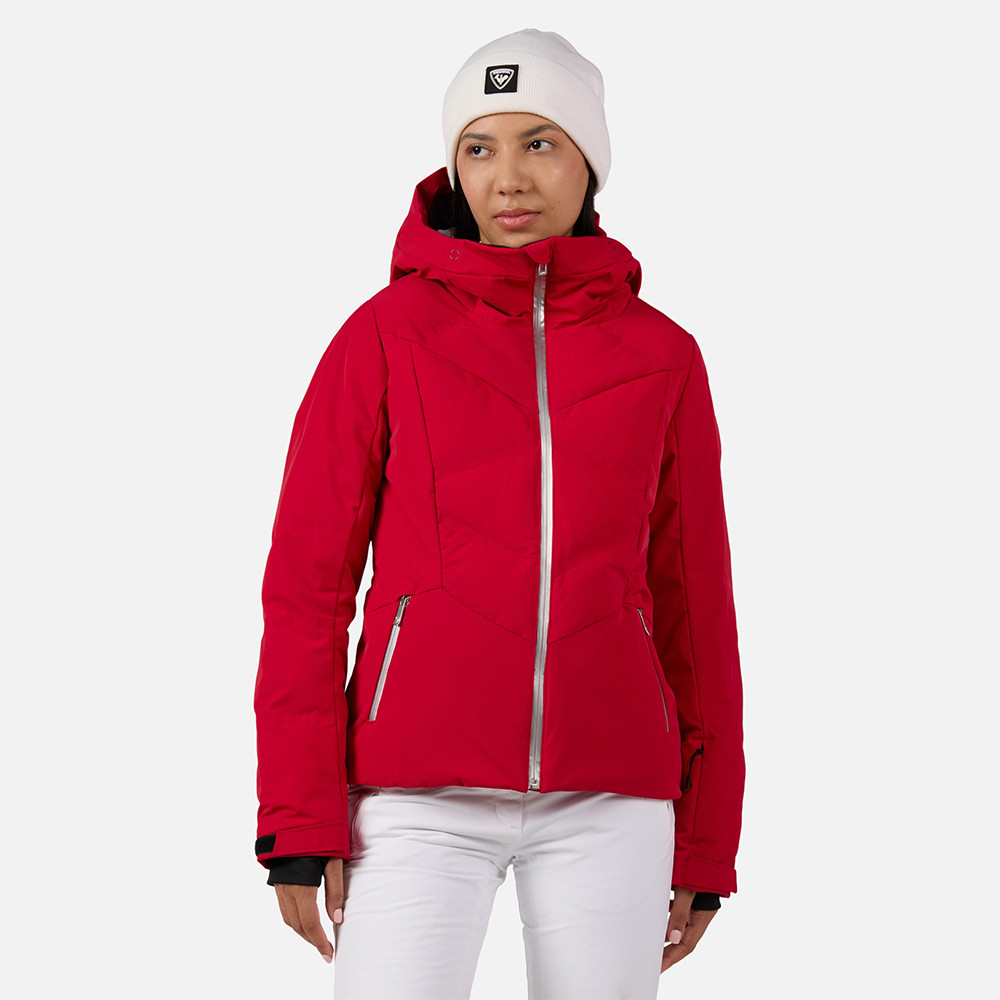 SKIJACKETS W BLACKSIDE PUFFY JKT RUBY RED